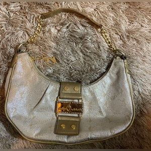 Baby phat gold purse